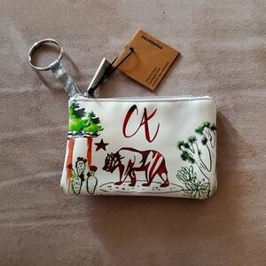 Starbucks zipper pouch